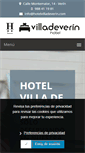 Mobile Screenshot of hotelvilladeverin.com